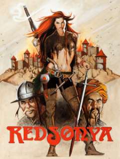 John Silke - Red Sonya Painting Original Art (2004).... | Heritage