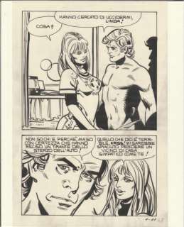 Ferdinando Tacconi | Dottor Barnard - Edifumetto n. 4 - Ferdinando Tacconi - 2x tavole originali - (1976) | Catawiki