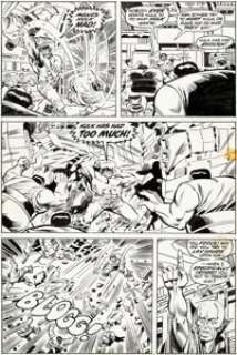 Herb Trimpe and Sal Trapani The Incredible Hulk #164 Story Page 9 Original Art (Marvel, 1973).... | Heritage