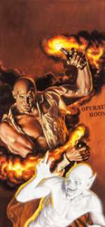 Bob Larkin Doc Savage -- The All-White Elf Unpublished Paperback Novel Original Cover Painting (Bantam Books, 1981... | Heritage