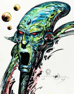 Philippe Druillet Salammbô Illustration (2009).... | Heritage