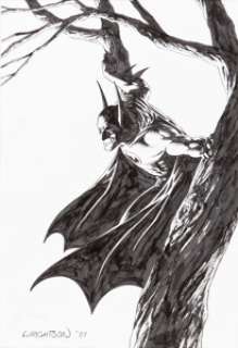 Bernie Wrightson Batman Illustration Original Art (2007).... | Heritage