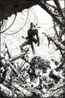  - David Finch Psylocke #3 Cover Original Art (Marvel, 2010)....