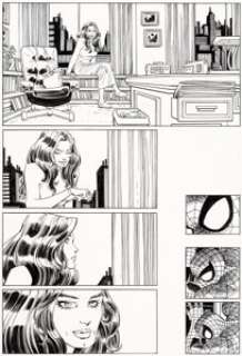  - John Romita Jr. and Scott Hanna Spider-Man #83 Complete 22-Page Story "Vertigo" Original Art (Marvel, 1997).... (Total: 22 Original Art)