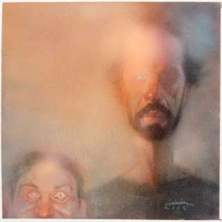 Bill Sienkiewicz Big Numbers Unpublished Cover Painting Original Art (Mad Love Publishing, 1992)....