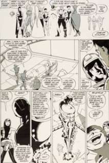 Keith Giffen and Larry Mahlstedt Legion of Super-Heroes #304 Story Page 3 Original Art (DC, 1983). New -