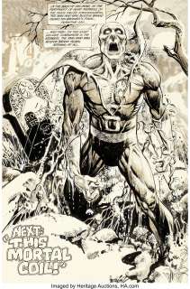 José Luis GarcÃ­a-LÃ³pez Deadman #1 Closing Splash Page Original Art (DC Comics, 1986)....