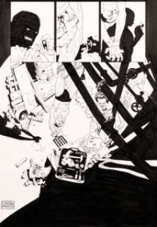 Eduardo Risso 100 Bullets #65 Splash Planche 3 (DC, 2005)....