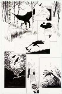 Eduardo Risso Flashpoint Knight of Vengeance #3 Planche 18 (DC, 2011)....