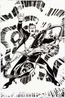 Duncan Rouleau Metal Men #8 Cover Original Art (DC, 2008)....