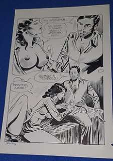 Gabaglio - Casi della vita - 5 planches originales - Terra Insanguinata - Page volante - Exemplaire unique - (1984)