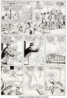 Jack Kirby And Dick Ayers | Fantastic Four #10 Story Page 3 Original Art (Marvel, 1963). | Heritage