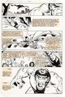 Sal Buscema, Gerry Talaoc, and others - The Incredible Hulk #300 Story Page 37 Original Art (Marvel, 1984).