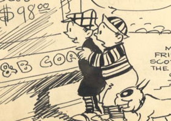 Byrnes- Reg’lar Fellers, Original Daily Art (1934) | Russ Cochran