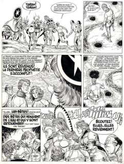 Paape, Eddy | LUC ORIENT Planche originale à l’encre de chine n°32, issue | Cornette de St Cyr