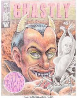 Emil Ferris - My Favorite Thing is Monsters Volume 2 Illustration Original Art (Fantagraphics, c. 2021).