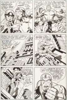 Jack Kirby and Mike Royer - Machine Man