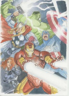 Vincenzo Cucca | Illustration Comics, Avengers | Galerie 9ème Art