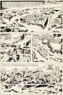 Jack Kirby Et D. Bruce Berry | Vol 1 #32 Planche 7 (DC Comics, 1975). Jack Kirby and D. Bruce Berry | Heritage