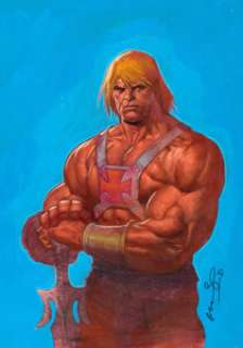 Olivetti, Ariel - Ariel Olivetti He-Man and the Masters of the Universe He-Man Illustration Original Art (2021)....