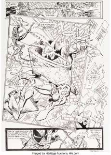 Erik Larsen And Terry Austin | Amazing Spider-Man #337 Story Page 19 Original Art (Marvel, 1990).... | Heritage
