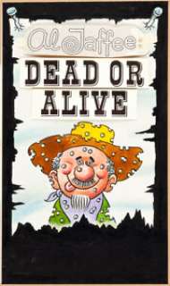 Jaffee, Al | Al Jaffee Al Jaffee: Dead or Alive Cover Original Art Group of 2 (Signet, 1980).... (Total: 2 Original Art) | Heritage