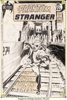 Adams, Neal - Neal Adams The Phantom Stranger #17 Cover Original Art (DC, 1972)....