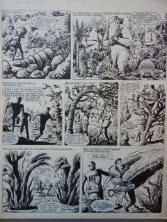 Kearon, Edward | Kearon, Edward - Originele pagina - Archie, de man van Staal - The Jungle Menace - (1966) | Catawiki