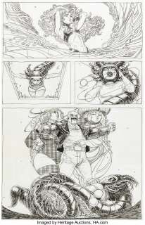 Bertram, Ian - Ian Bertram Batman Eternal #11 Story Page 17 Original Art (DC Comics, 2014)....