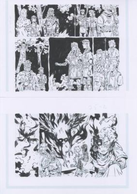 Colombié & Zulianel | Les Songes du roi Griffu, tome 3, planche 75 | Galerie 9ème Art