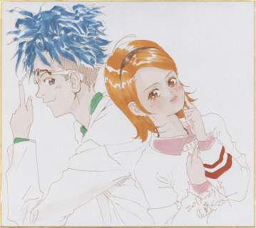 Makoto Sato Hand-Drawn Color Shikishi"Satorare" | Mandarake (Big Web)