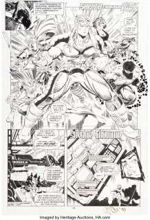 Capullo, Greg - Greg Capullo and Harry Candelario X-Force #20 Story Page 10 Original Art (Marvel, 1993)....