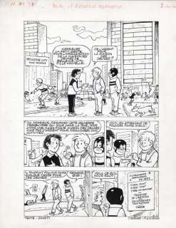 Lacroix, Pierre | Lacroix, Pierre - Planche originale - Bibi Fricotin T111 - Bibi Fricotin connait la musique - (1980) | Catawiki