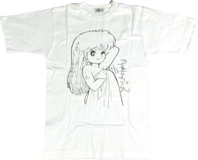 Hideo Azuma’s Hand-Drawn Illustration Signed T-shirt "Mia-chan" | Mandarake (Big Web)