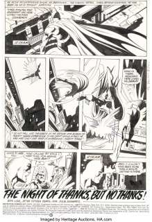 Colan, Gene - Gene Colan and Bob Smith Detective Comics #567 Batman Story Pages and Illustration Original Art Group of 9 (DC, 19... (Total: 9 Original Art)