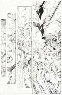 Lee, Jim - Jim Lee and Richard Bennett Divine Right #11 Story Page 4 Original Art (DC, 1999)....