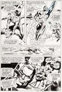 Colan, Gene | Gene Colan and Paul Reinman Marvel Super-Heroes #13 Story Page 6 Captain Marvel Original Art (Marvel, 1968).... | Heritage