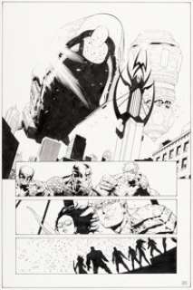 Cheung, Jim - Jim Cheung and John Livesay Young Avengers #12 Story Page 3 Original Art (Marvel, 2006)....