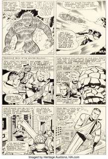 Kirby, Jack | Jack Kirby and Joe Sinnott Fantastic Four #44 Story Page 11 Original Art (Marvel, 1965).... | Heritage