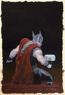 Ribic, Esad - Esad Ribic Thor: God of Thunder #7 Cover Original Art (Marvel, 2013)....