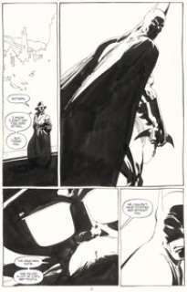 Sale, Tim - Tim Sale Batman: Dark Victory #13 Story Page 41 Original Art (DC, 2000)....