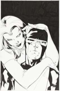 Immonen, Stuart - Stuart Immonen and Wade von Grawbadger All-New X-Men #7 Cover Original Art (Marvel, 2013)....