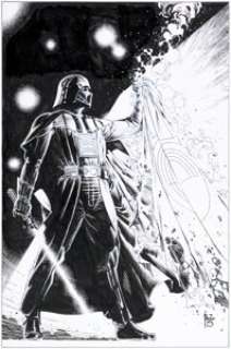 Siqueira, Paulo - Paulo Siqueira Star Wars: Hidden Empire #2 Cover Original Art (Marvel, 2023)....