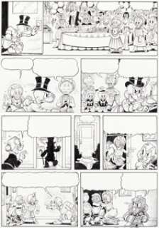 Rosa, Don | Don Rosa Anders And & Co. [Donald Duck & Company] #1994-15 Story Page 22 Uncle Scrooge Original Art (Egmont, 1994)... (Total: 2 Items) | Heritage