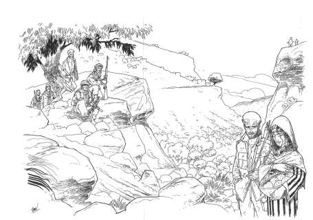 TAHYA ET DJAZAÏR, A. Dan, 2010, Illustration originale de l’écrin… | Bamboo Edition