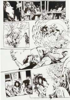 Jim Mahfood - Grrl Scouts: Magic Socks #1 Story Page 15 Original Art (Image, 2017).