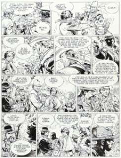 Colin Wilson - La Jeunesse de Blueberry, La Poursuite Impitoyable #7 Story Page 29 Original Art (Novedi, 1992).