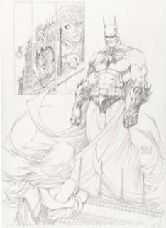 Michael Turner - Superman / Batman #8 Story Page 14 Supergirl Original Art (DC, 2004).