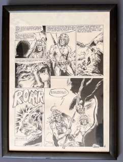 Linssen | Cary (Linssens) - Planche originale Tumak - Les Survivants des terres froides - PL6 - (1980) | Catawiki