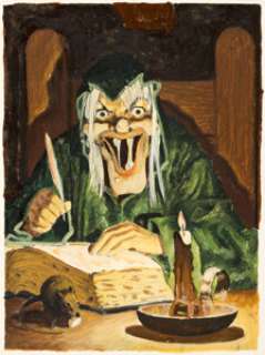 Johnny Craig - Vault Keeper Painting Preliminary/Color Study Original Art (c. 1950s). | Heritage